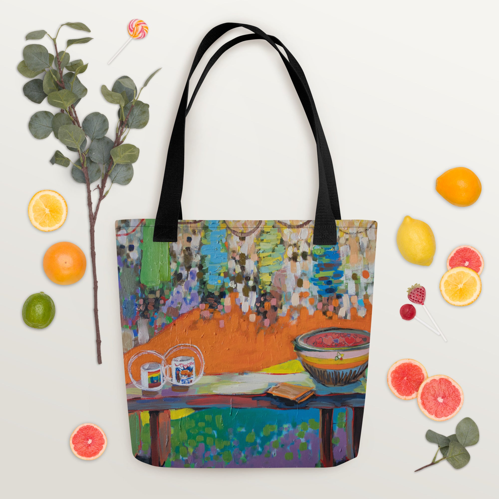 Party in Our Backyard [tote bag]