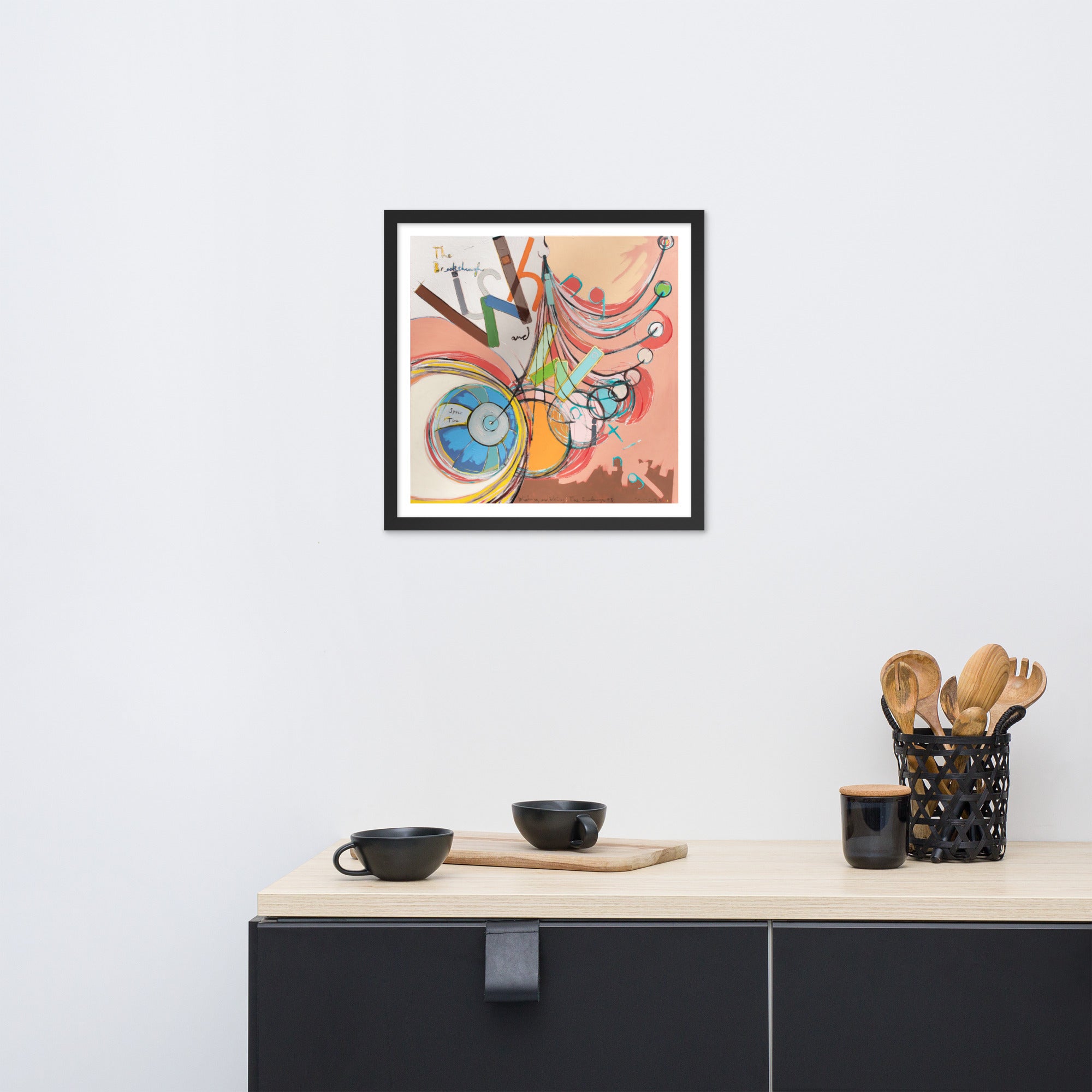 Wishing And Waiting - The Breakthrough #3 [Framed Print]