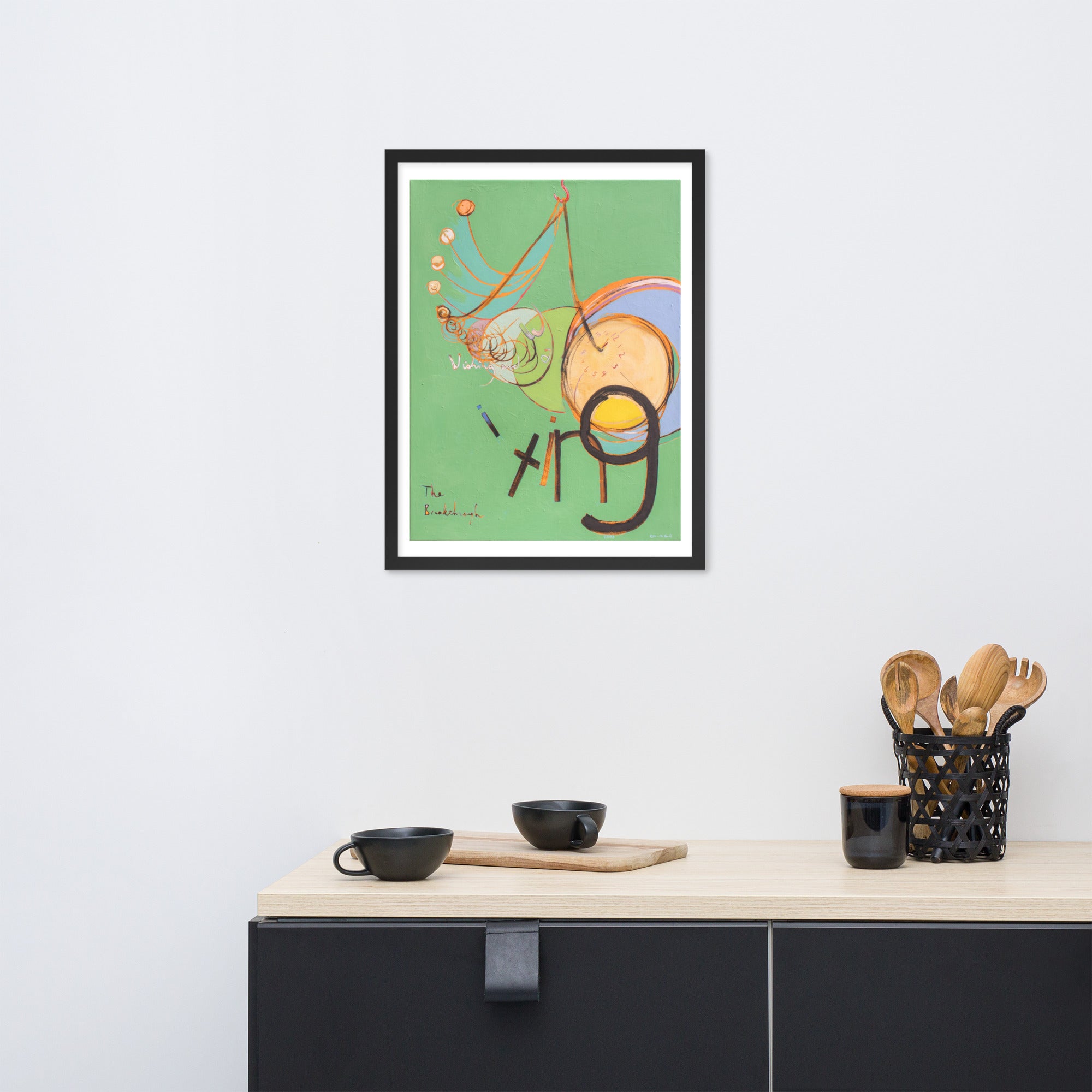 Wishing And Waiting - The Breakthrough #1 [Framed print]