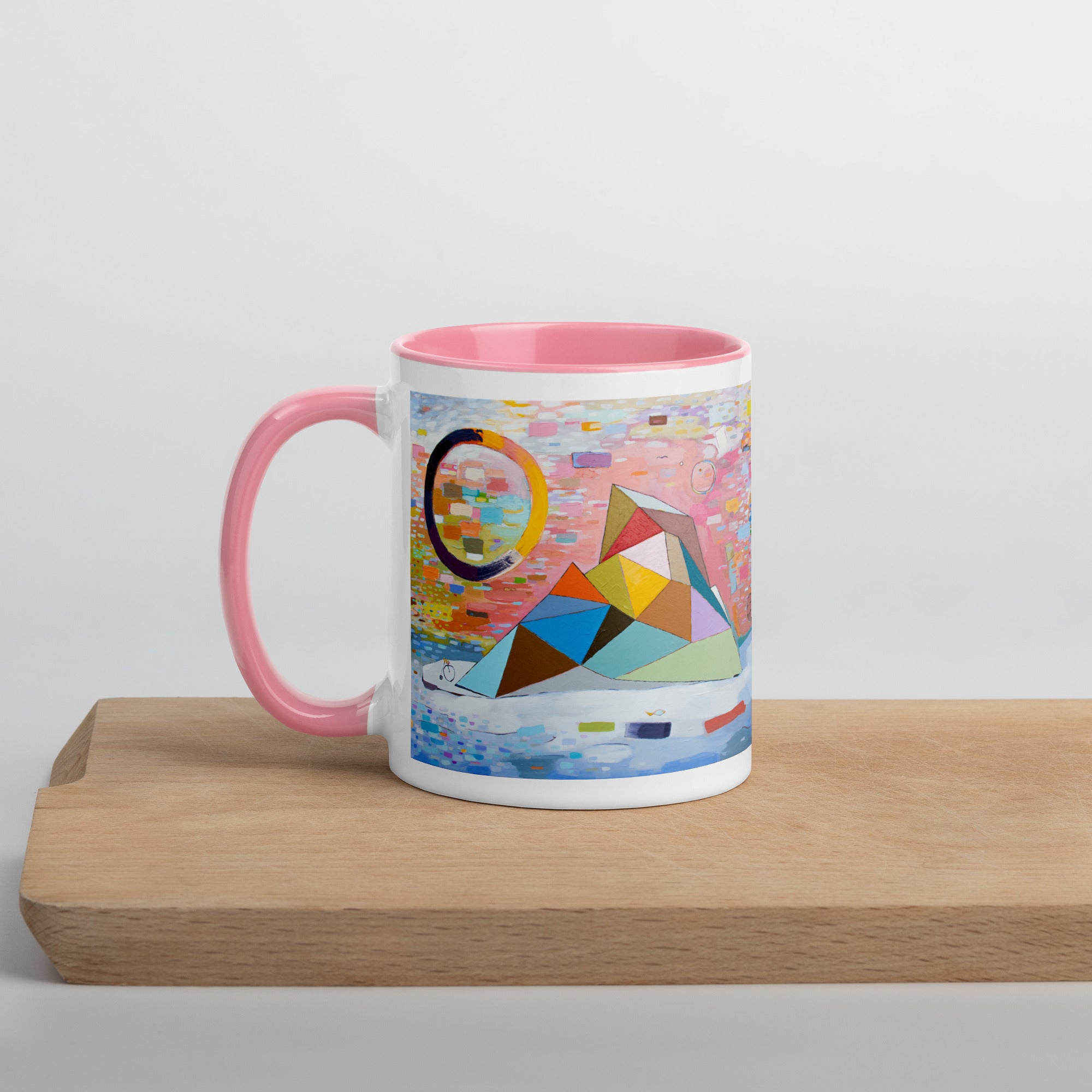 Glacier [mug with color inside]