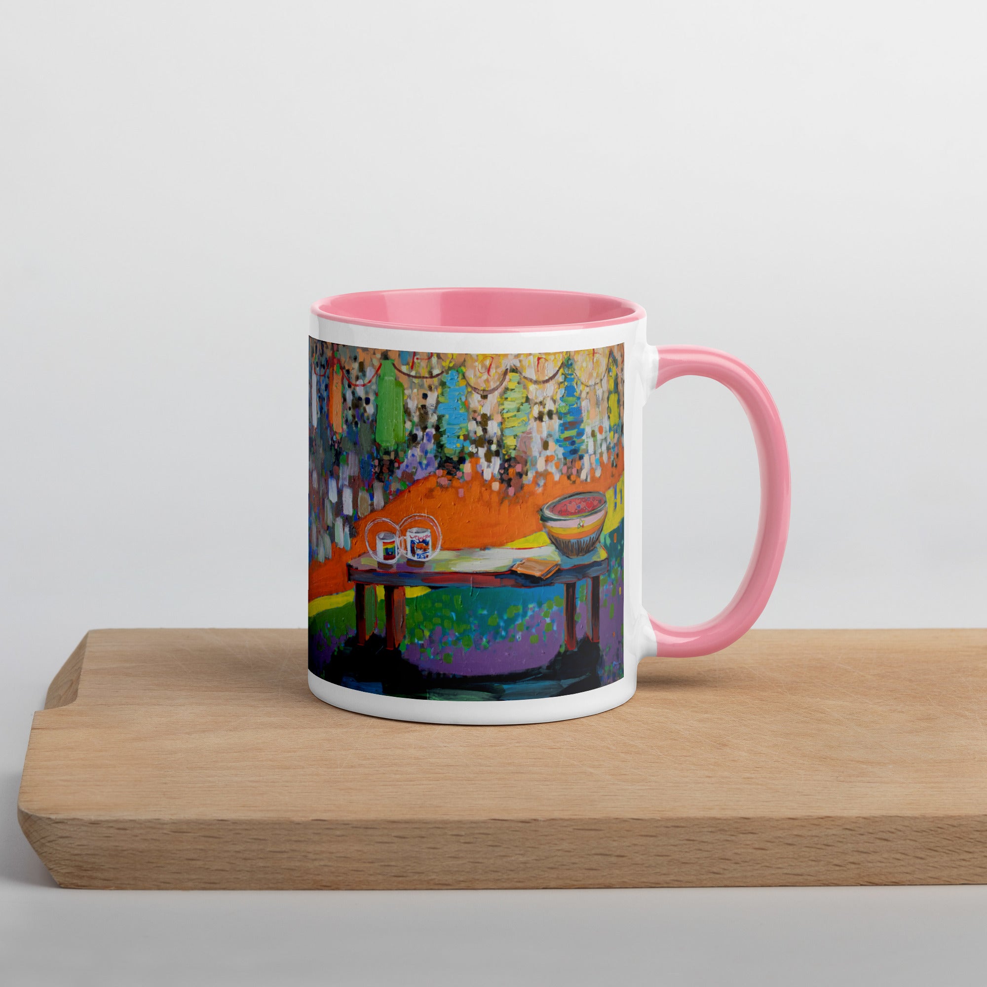 Party in Our Backyard [mug with color inside]
