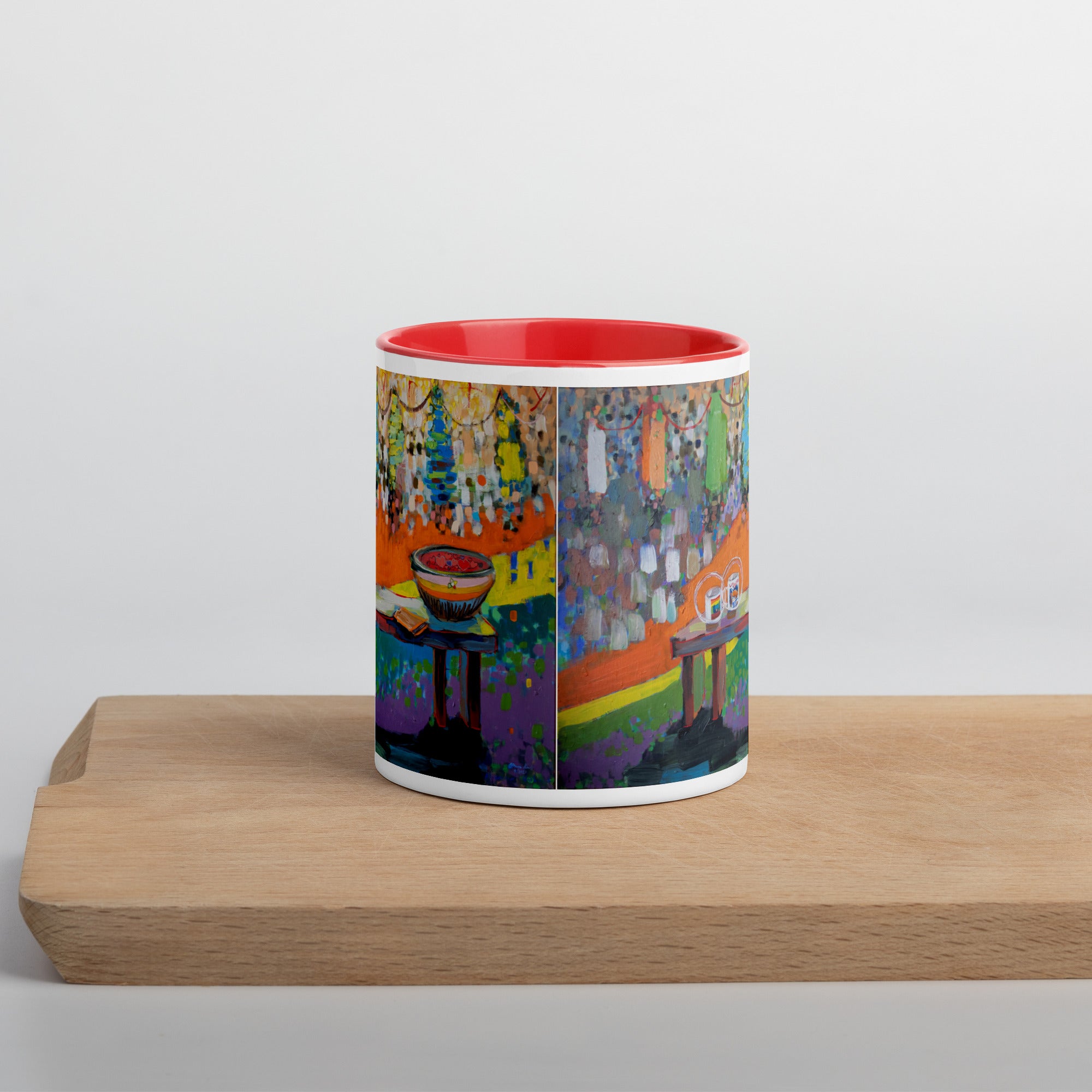 Party in Our Backyard [mug with color inside]
