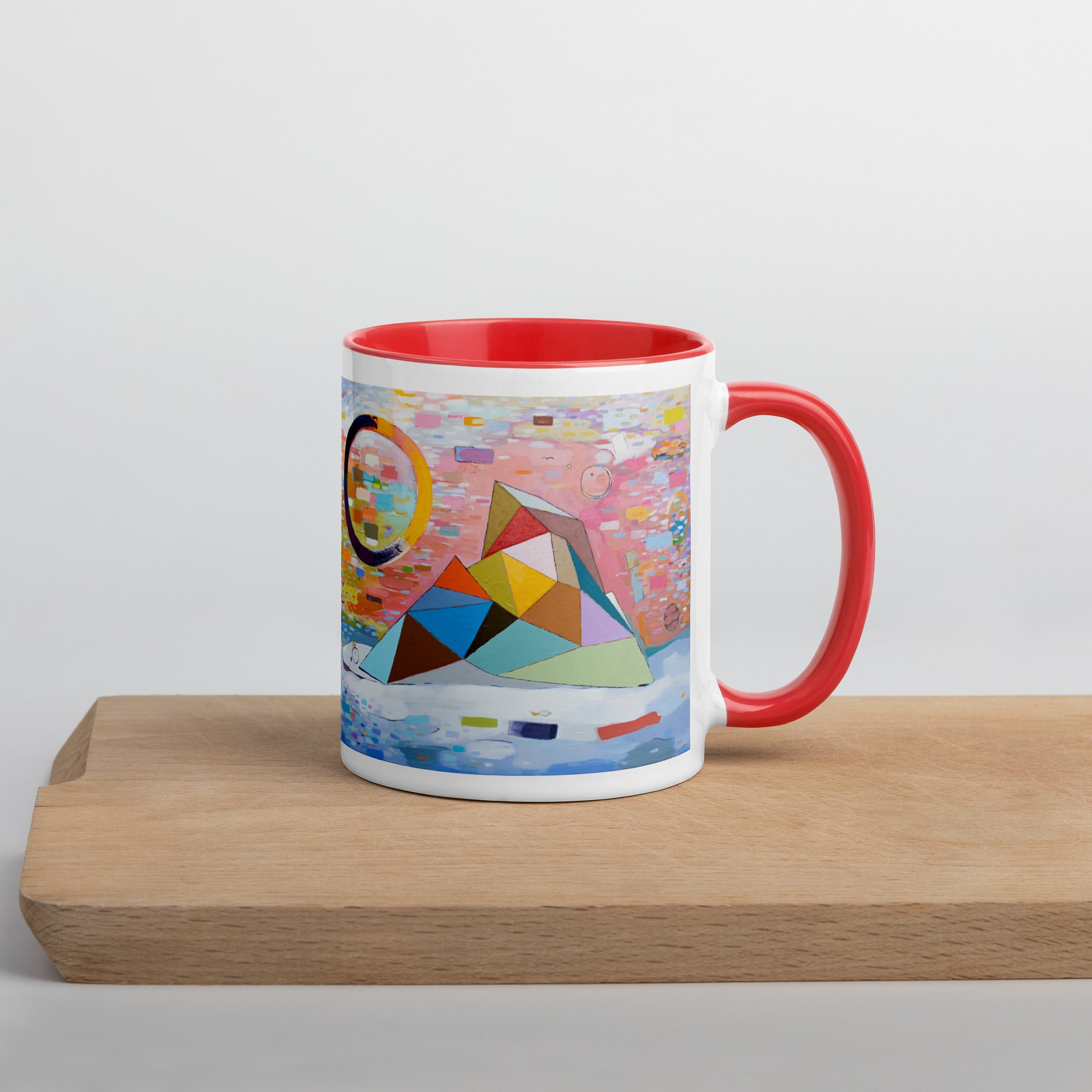 Glacier [mug with color inside]