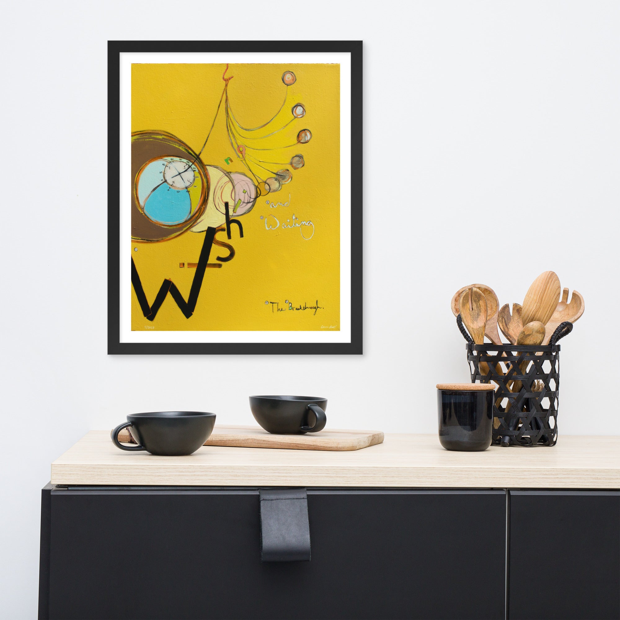 Wishing And Waiting - The Breakthrough #2 [Framed Print]